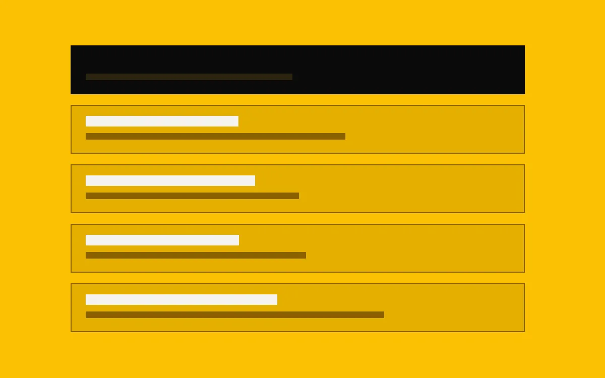 Internal links site diagram