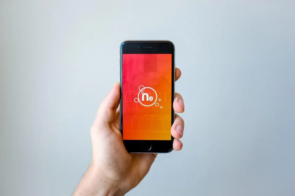 Mobile friendly website on a phone